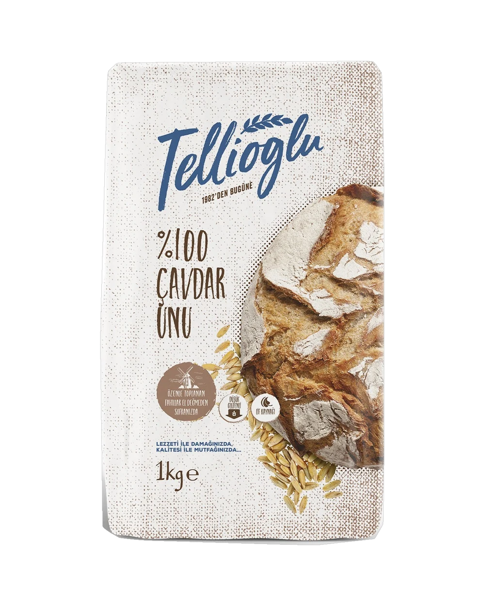Tellioğlu %100 Çavdar Unu 1 kg
